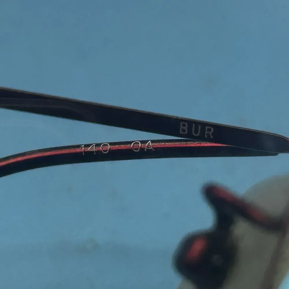 Tura Eyeglasses Modele 411 Red With Tinted Lens 140-54-18 Pre Owned Used Good